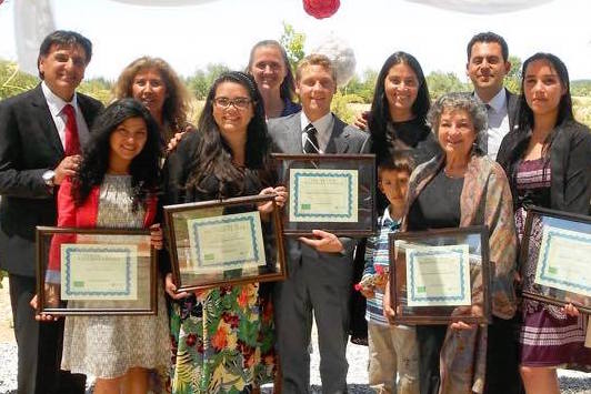 Primera generación de egresados del Curso de Evangelismo en Salud, 2014